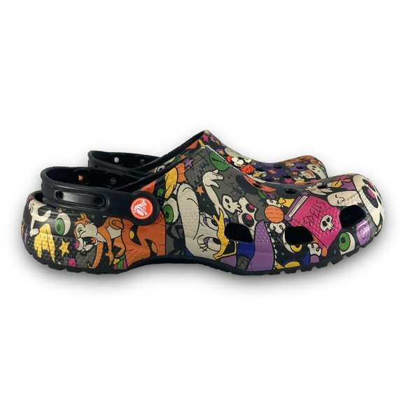 Crocs Disney Parks 2022 Mickey Minnie Halloween Clogs 208029-0C4 Men 9 Women 11 - Picture 3 of 12